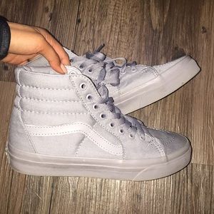 High too grey Vans